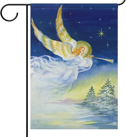 Amazon Com Traditional Christams House Flags 28 X 40 Double