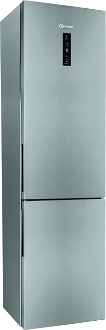 Bauknecht KGN 2043 A3+ IN No Frost Kühl-/Gefrierkombination / 188 kWh/Jahr / Kühlteil 265 L / Gefrierteil 105 L / Edelstahl O