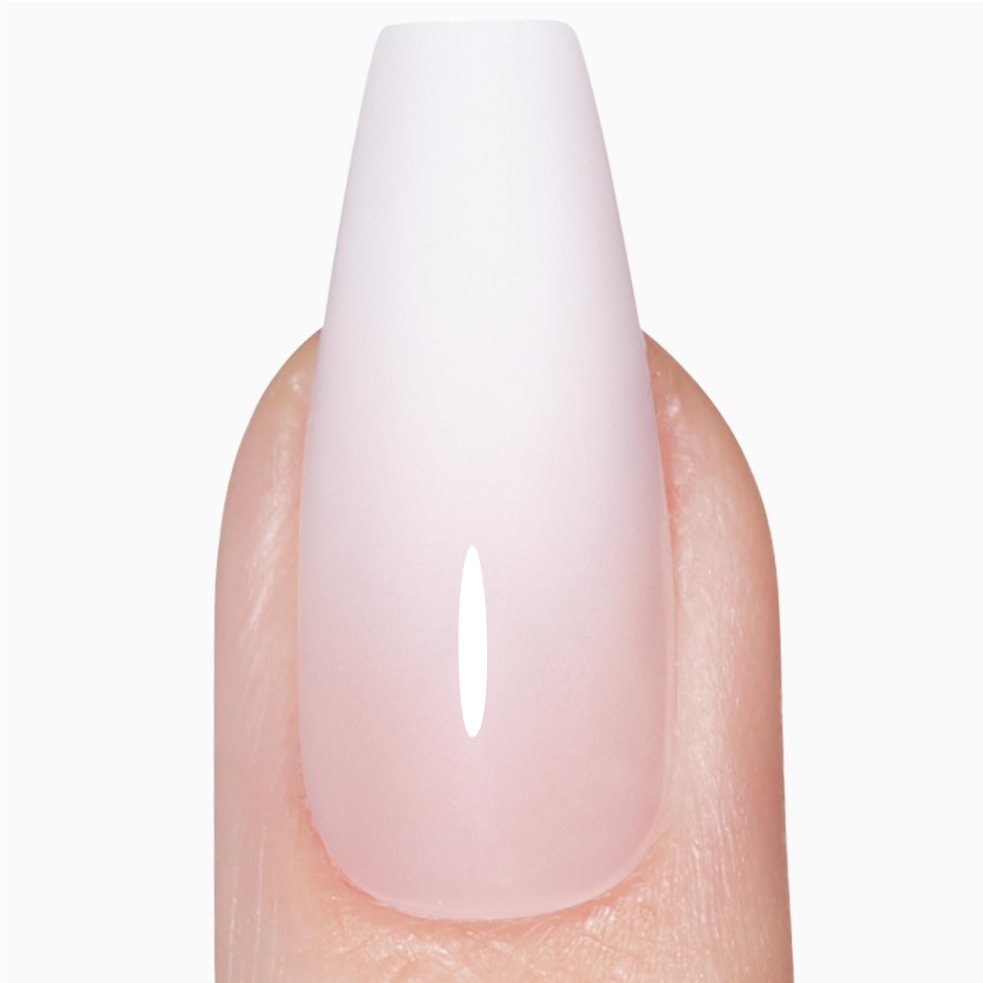 Beetles Press on Nails -15 Sizes Gradient Medium Coffin Press On Nails 60pcs Soft Gel Design Long Lasting Acrylic Fake Nails, No Need to File Fake Nail Tips DIY Nails Gift for Women - Image 8