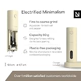 LARS NYSØM Electric Salt Pepper Grinder Set USB Rechargeable Adjustable view 4