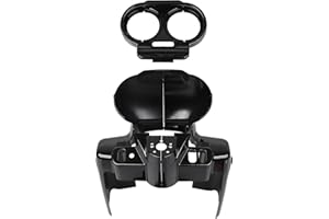 SHMTOOL Gloss Black Gauge Cover Housing Top Instrument Nacelle Speedo Fairing Cover Kit for Harley Road Glide FLTR Ultra FLTR