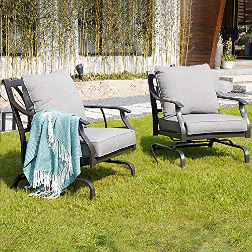 Grand patio Bistro Set Patio Conversation Set of 2 Outdoor Metal