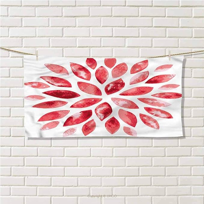 Floral Round Beach Towel Blanket Nature Beauty Blossom All