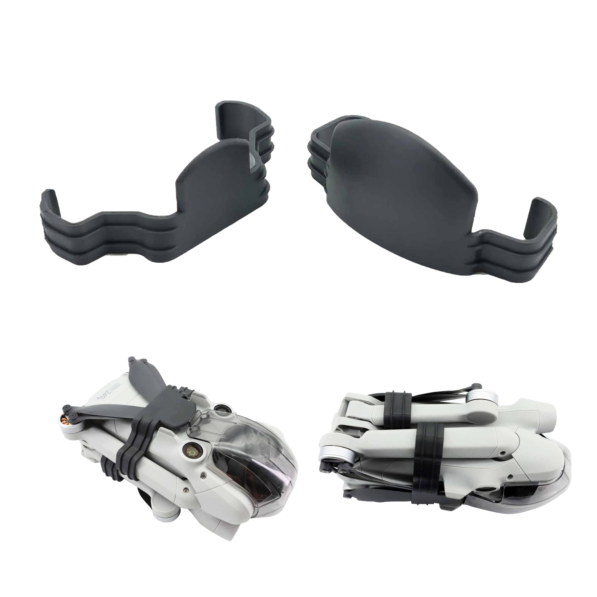 Fututech 1 Pair Propeller Stabilizer for DJI Mini 3 Pro Support Fixing Protector Accessories Drone Propeller Holder