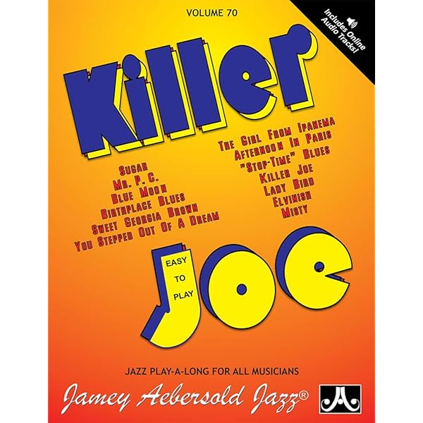 Jamey Aebersold Jazz - Killer Joe, Vol 70: Easy to Play, Book & CD
