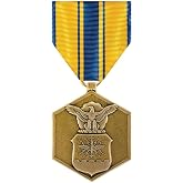 MEDALS OF AMERICA EST. 1976 Air Force Commendation Medal Full Size