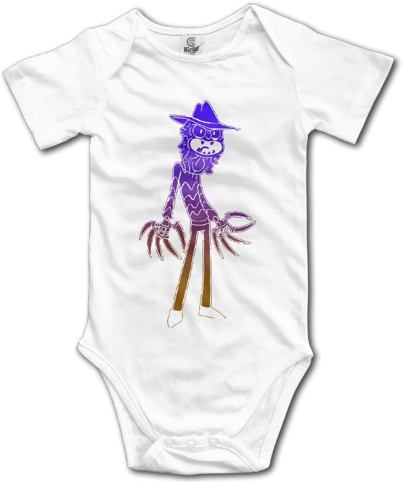 EEORRGB Scary Terry Infant Cotton Gauze Baby Onesie Collection Graphic Print Short Sleeve One-Piece Bodysuit