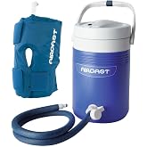 Aircast Cryo/Cuff Knee Cold Therapy System (Medium) | Gravity-fed cooler