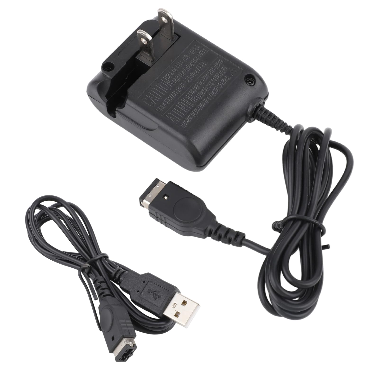Charger for Gameboy Advance Sp, Portable Wall Charger Cord Data Cable Kit Compatible with DS/GBA SP Systems Ac Adapter for Home Travel Office Game Lover Gift