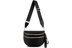 HICARRY Checkered Crossbody Bag Bum Bag for Women Checkered Purse Cross Body Messenger Handbags Out Going Bag