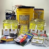 Earthquake Kit 4 Person Deluxe Home Honey Bucket Survival Emergency by Mayday Industries