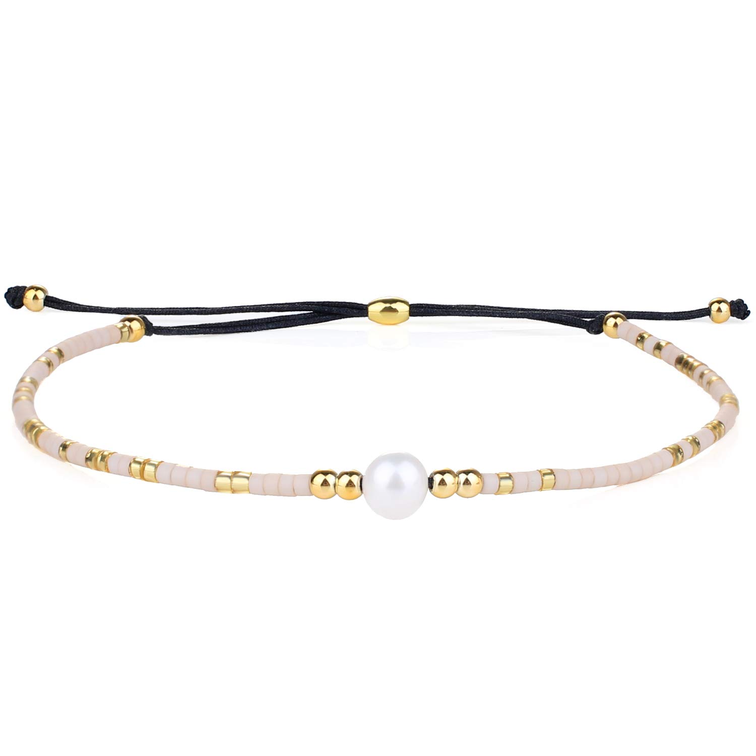 C·QUAN CHI Bohemian Adjustable Bracelets Handmade Miyuki Friendship Bracelets Women Agtate Strand Bracelets