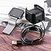 Zacro Fitbit Versa Charger, 2pcs Replacement Charger USB Charging Cable for Fitbit Versa, 3.3ft/100cm Charging Cable Dock for Fitbit Versa Smartwatch-Black