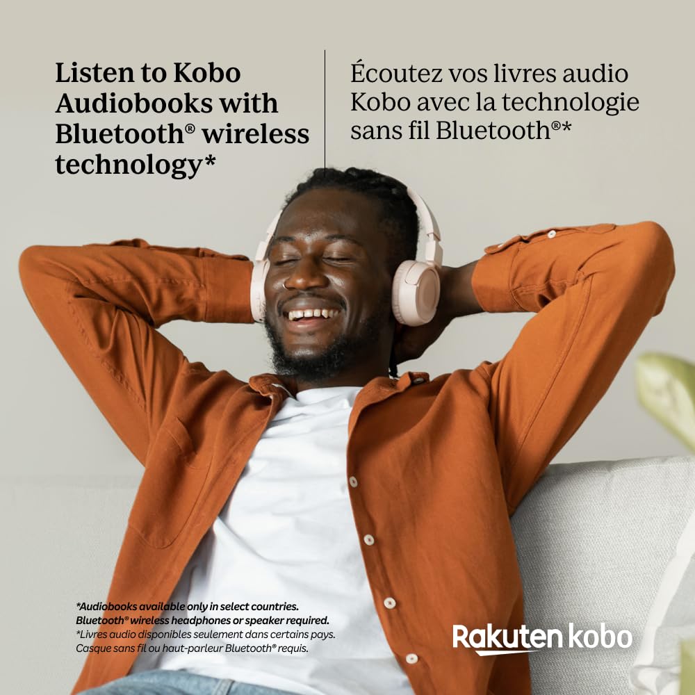 Kobo Clara BW EReader 6” GlareFree Touchscreen With ComfortLight