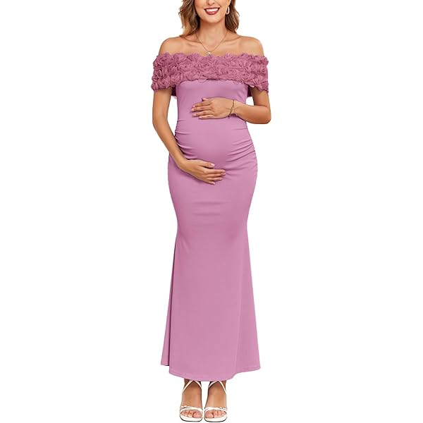 slim fit dress slacks Shop Pink Baby Shower Dress, Off Shoulder Formal Gown, Maternity Tulle Dress, Elegant Train Dress, Pregnancy Photoshoot Dress, Special Occasion -