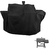 Grill Cover Replacement for Oklahoma Joe's Canyon Combo Smoker/Grill,for Canyon Combo DLX Charcoal/Gas Smoker Cover Accessories