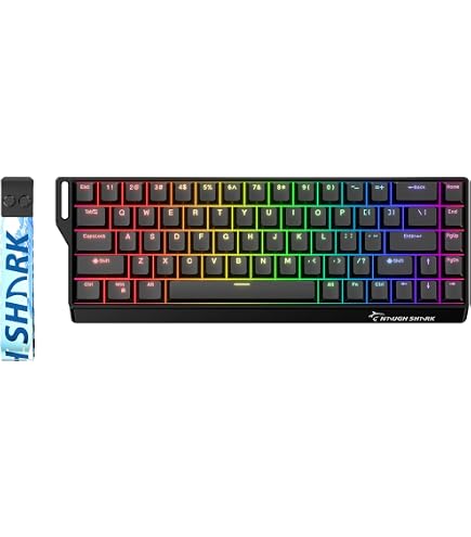 Amazon.com: GK GAMAKAY x NaughShark NS68 Rapid Trigger Wired