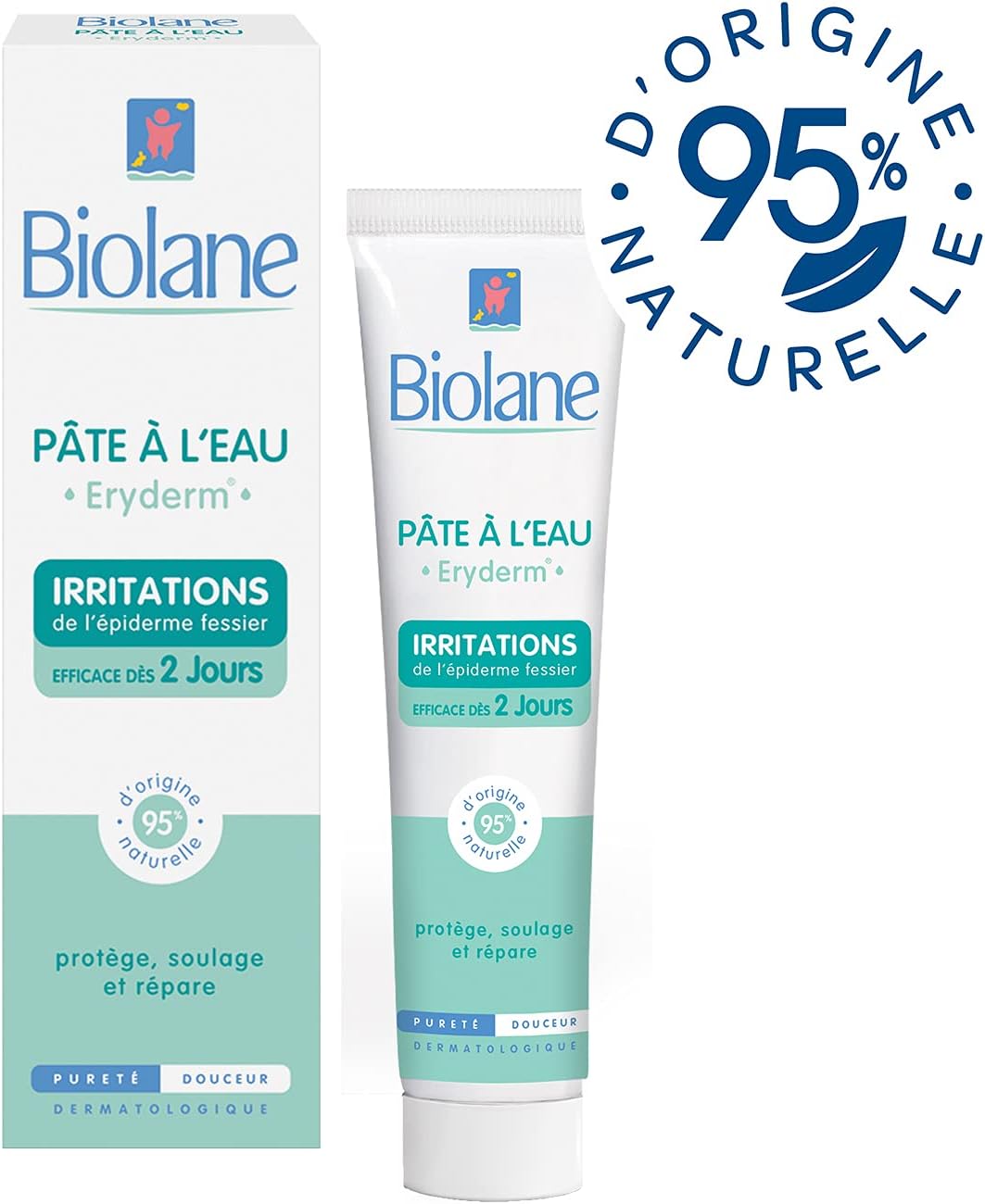 Biolane Pate A L Eau Eryderm Irritation Rougeurs De L Epiderme Fessier De Bebe 75 Ml Amazon Fr Hygiasne Et Soins Du Corps