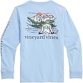 Vineyard Vines Boys Boys' Hockey Pond Long-Sleeve Pocket Tee