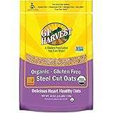 GF Harvest Gluten Free Organic Whole Grain Steel Cut Oats, 40 Ounce Bag