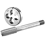 Burkit M12 X 1.25 Tap and Die Set Right Hand, M12 x