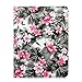 Cellularvilla 360 Degree Rotating Black Pink Flower Pu Leather Flip Folio Stand Case Cover for iPad with Retina Display (iPad 4th Generation), the new iPad 3 / iPad 2 (Automatic Wake/Sleep Feature)