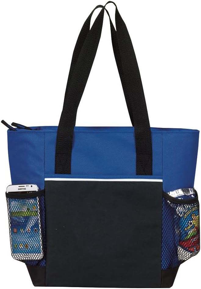 Eunichara Infinity Insulated 16 Pack Cooler Tote with PEVA Heat Sealed Insulation 600D PVC Polyester - Royal Blue