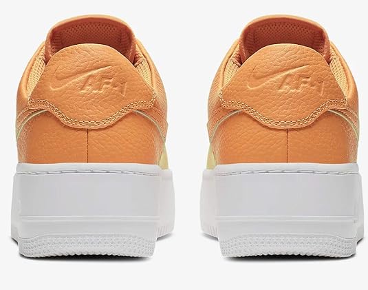 nike air force 1 sage orange