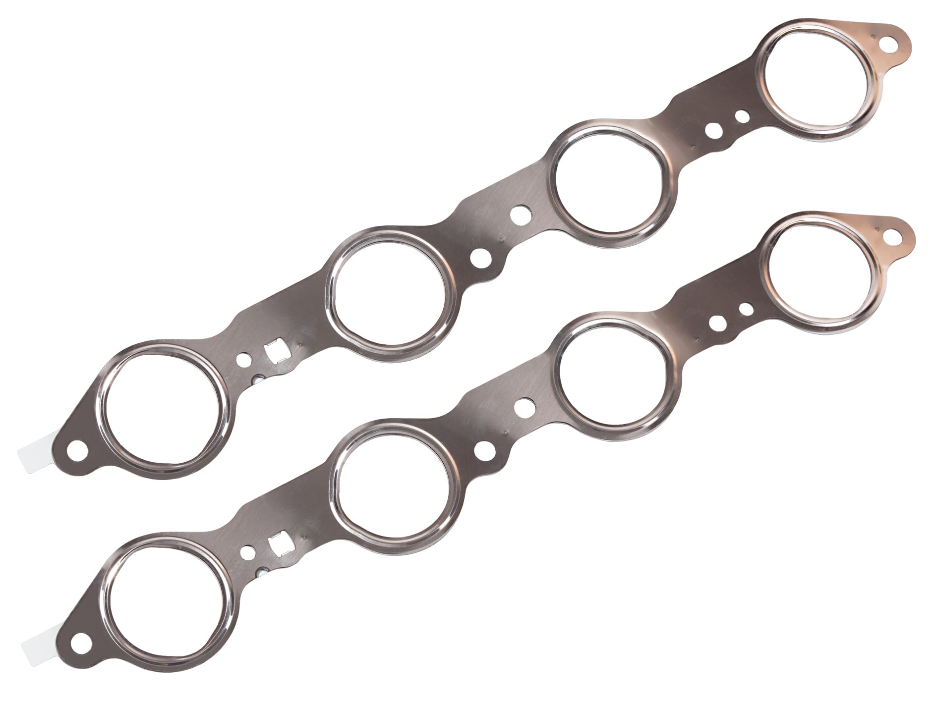 Photo 1 of 12617944 For Chevy Silverado 1500 2500 Sierra LS layer steel GM Gasket,MLS Header Manifold Exhaust Gasket 2PCS LS1 LS2 LS3 LS6 LQ4 LQ9 Escalade Suburban 12558573 12620947 12600530 4.8 5.3 5.7 6.0 6.2