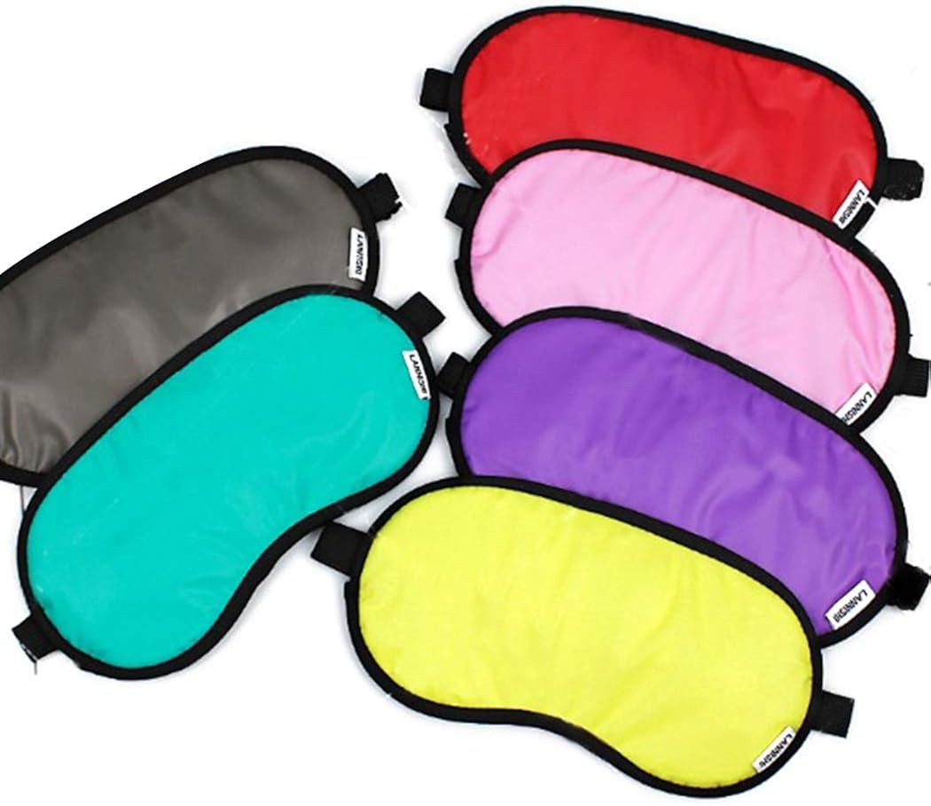 Fascigirl Máscara Para Dormir Máscara De Noche De Ojos De Color Puro Simple Cubierta De Sombra