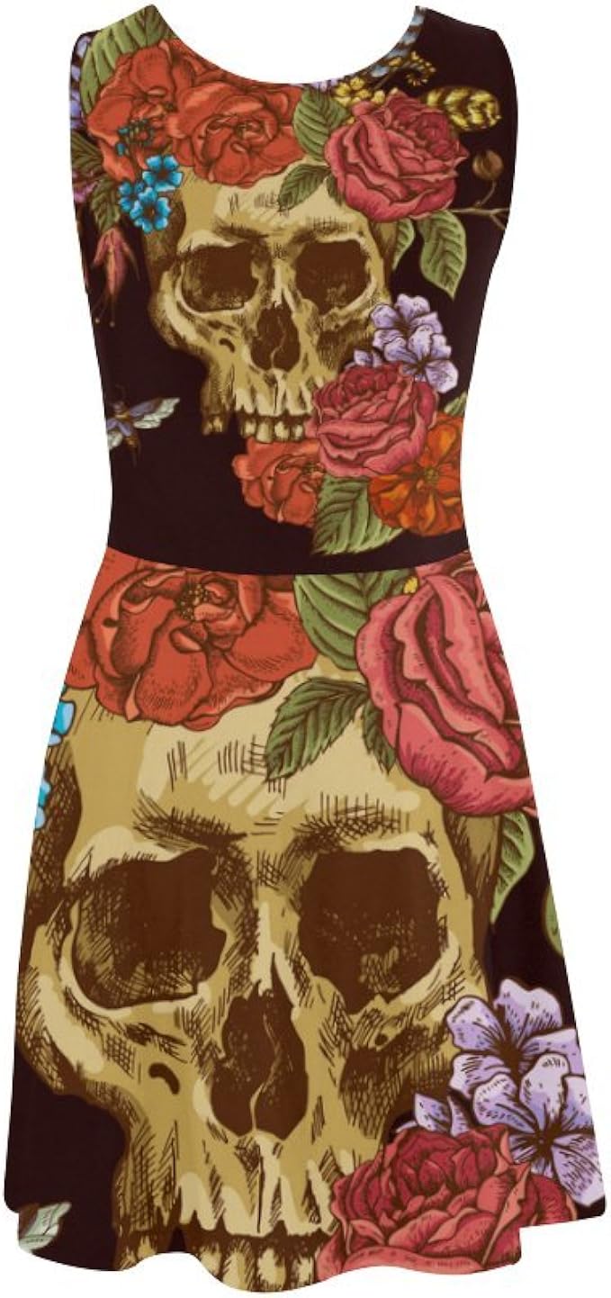 skull sundress