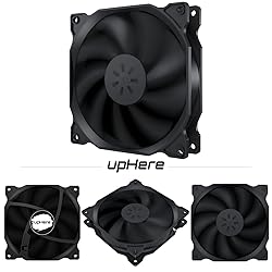 uphere 3-Pack Long Life Computer Case Fan 120mm