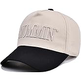 Trucker Hat for Women Men Embroidery Mommin Two Tone Adjustable Baseball Cap Hat Trendy Vintage Snapback Hat