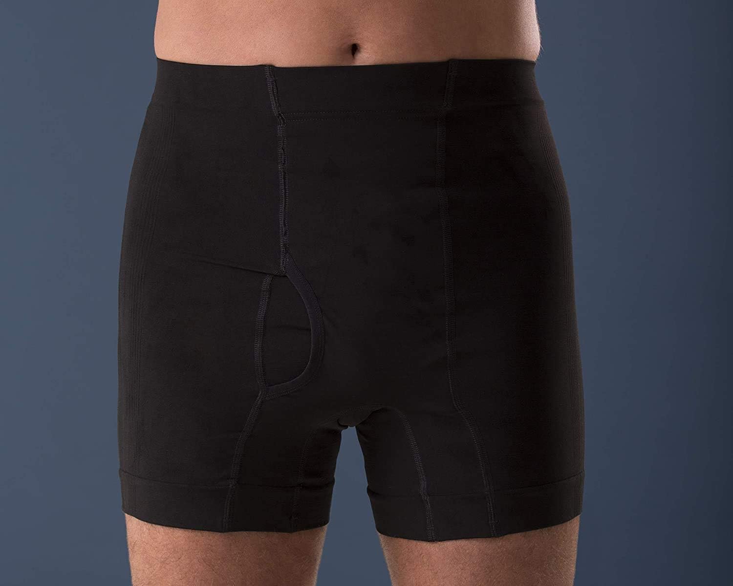 Corsinel Regular Male Boxer Low by Tytex Medium Support Ostomy and Hernia (Black, XXL): Health & Personal Care