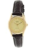 Amazon.com: Casio Men's MTPV001L-7B Black Leather Quartz ...