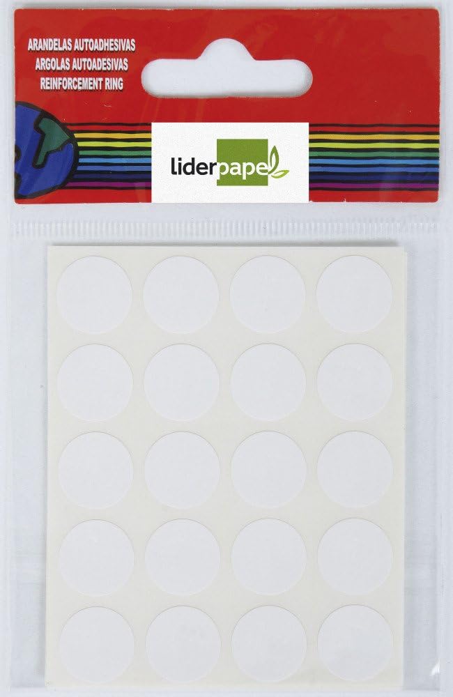 Liderpapel Self-Adhesive Washers White Envelope of 5 H