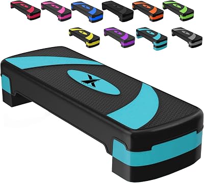 Xn8 Sports Exercise Steppers Adjustable Height 10 15 20 cm, Sturdy