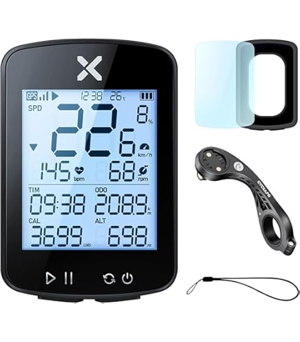 Amazon.com : XOSS G+ Gen2 GPS Bike Computer ANT+/ Bluetooth IPX7