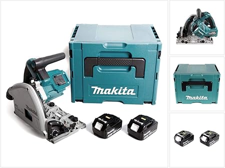 Makita Dsp 600 Mj Scie Plongeante Sans Fil 36 V 2 X 18 V Avec 2 Batteries Bl1840b 4 0 Ah Amazon Fr Bricolage