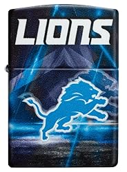 Zippo NFL Detroit Lions 540 Matte Pocket Lighter