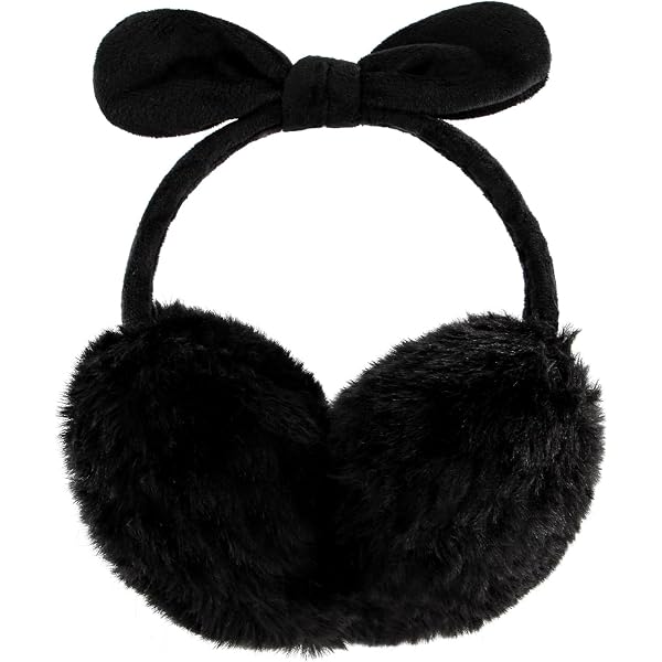 ANGELA & WILLIAM Faux Fur Earmuffs Adjustable Earwarmer  display picture 3