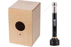 YANSHENG Cajon Drum Pickup With Microphone Speaker Amplifier for Cajon Drum African Drum and Box Drum Percussion Drum Musical Instrument Accessories