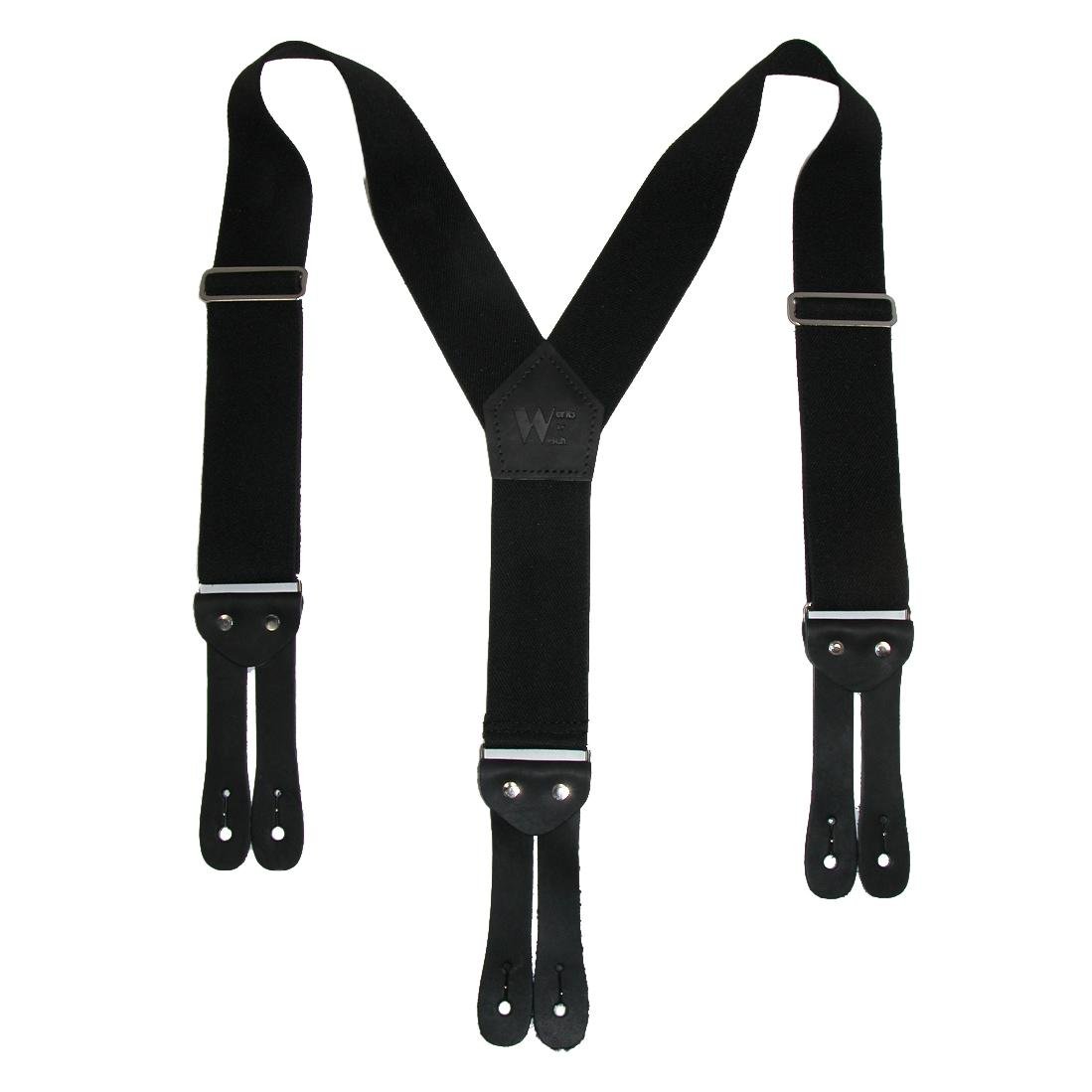 WelchWork Suspenders, 2 Inch Webbing, Y-back Style, Made in USA