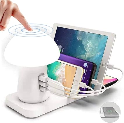 desk lamp with usb charging station