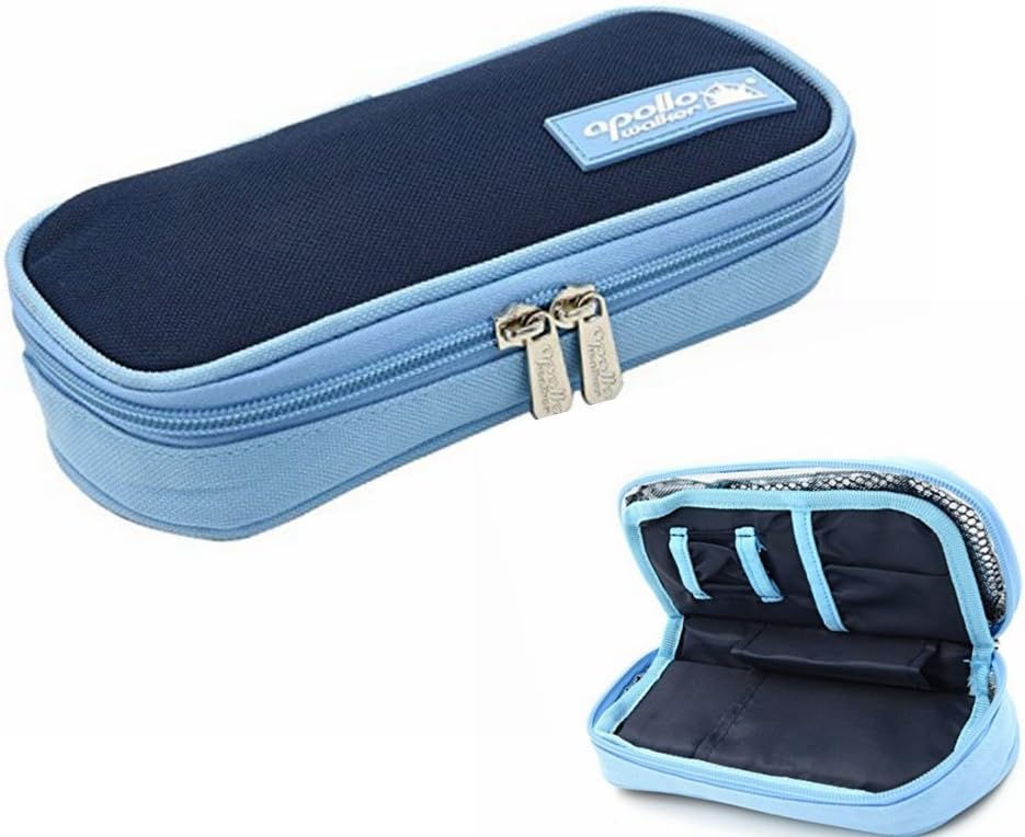 Insulin Cooler Travel Case and Epipen Case Portable,Diabetic Organizer Medical Cooler Travel Pack,Dark Blue