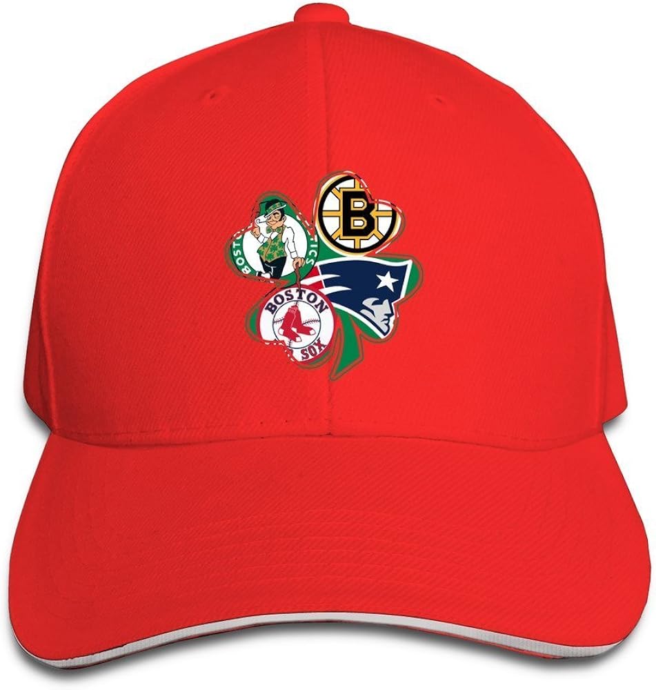 red sox patriots bruins celtics hat