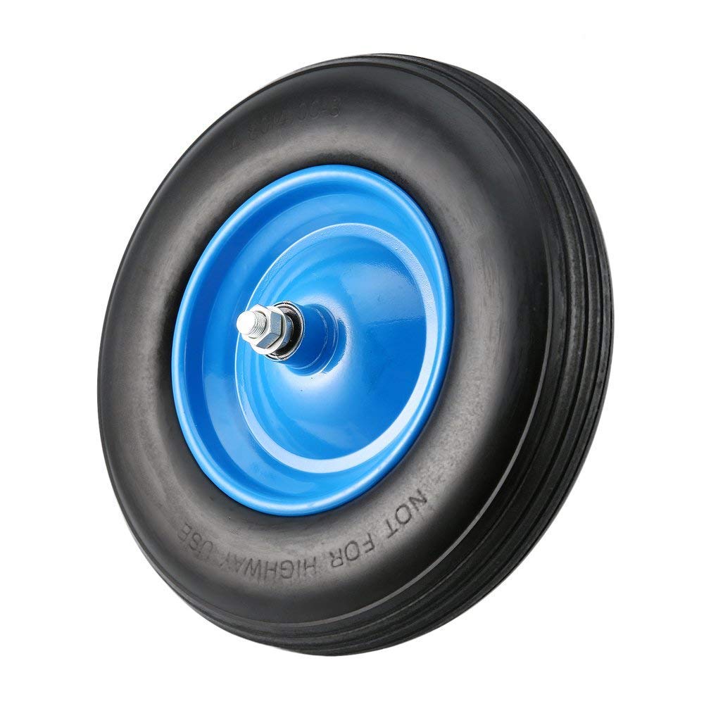 Schubkarrenrad 4.80/4.00-8 Pannensicher Mit Felge Größe 2.50x8:Räde - Foto 10