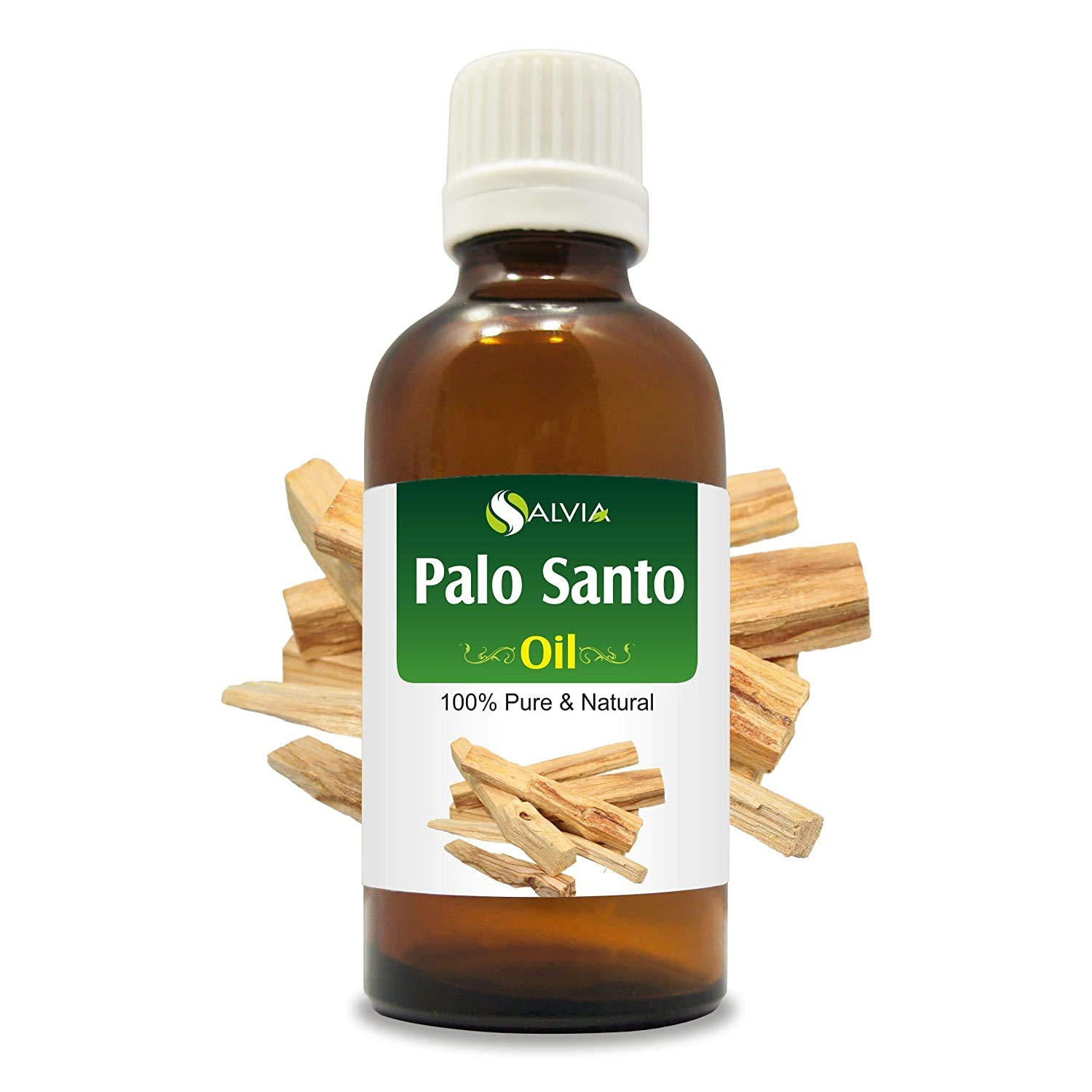 Palo Santo (Bursera graveolens) Essential Oil 100% Pure & Natural - Undiluted Uncut Cold Pressed Aromatherapy Premium Oil - Therapeutic Grade - 50 ML