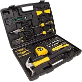 Stanley Tool Composition - 65 Pieces - Hand Tool Set - Chrome Finish - Case