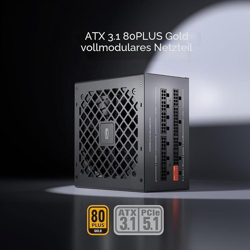 CPS PCCOOLER KN750 Netzteil Vollmodular 80Plus Gold ATX 3.1 PCIe 5.1